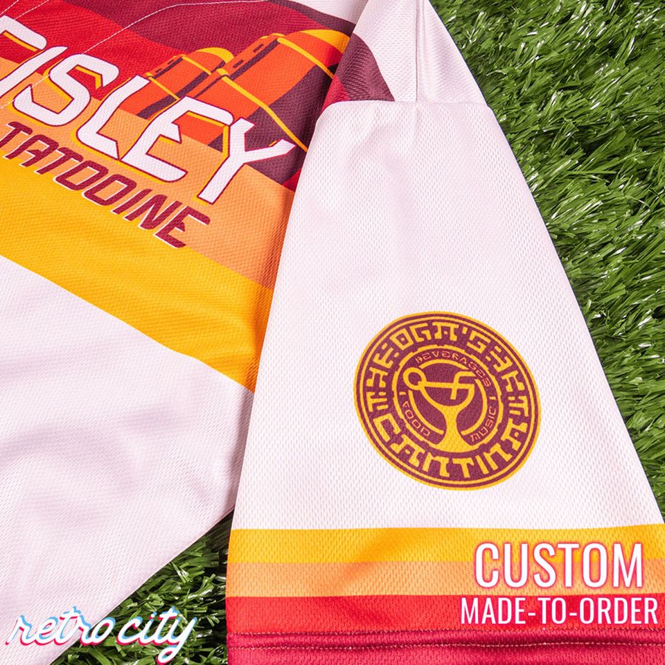 Mos Eisley Tatooine Disney Star Wars Full-Button Baseball Fan Jersey