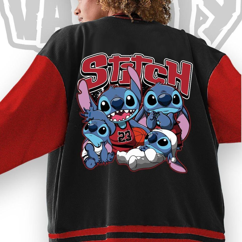 Custom Unisex Varsity Jacket, Stitch Vintage Shirt, Varsity Jacket