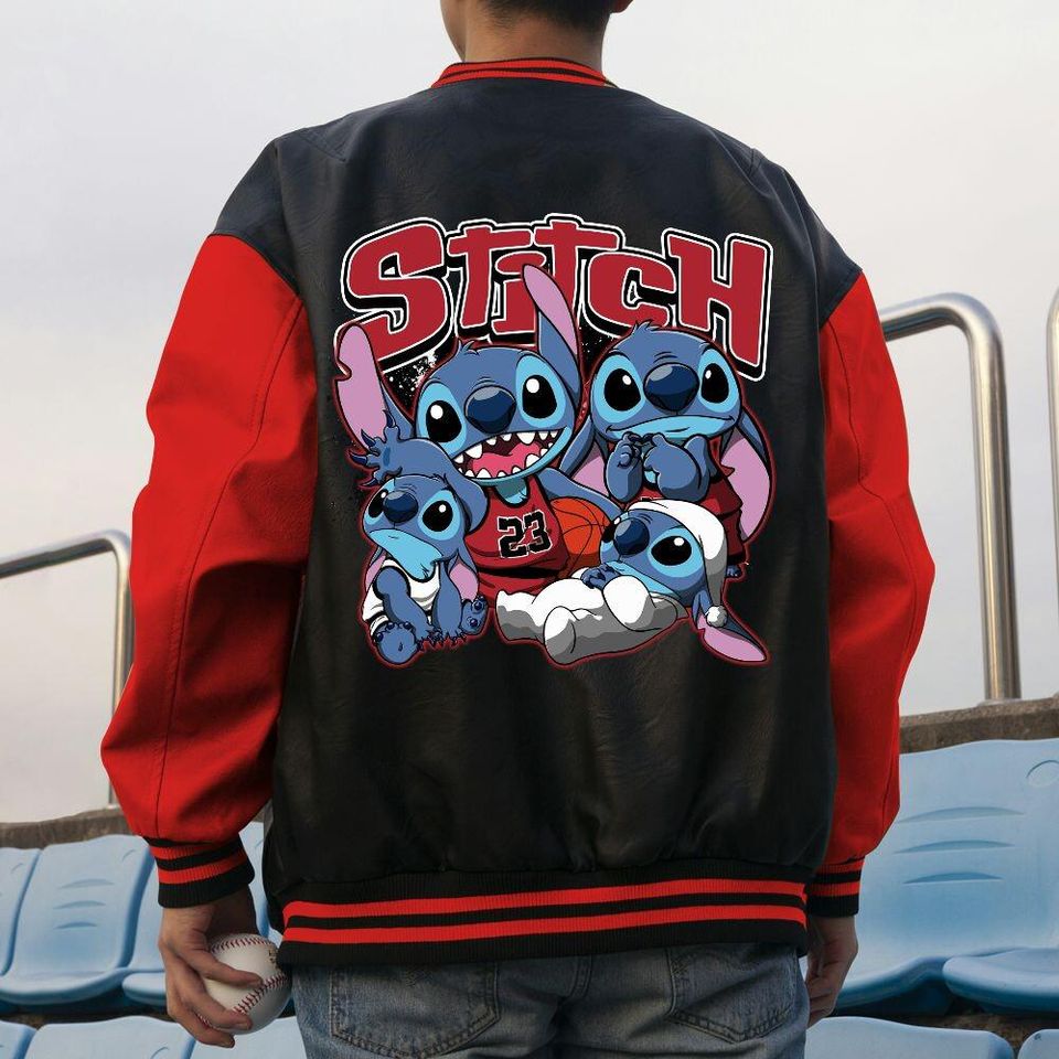 Custom Unisex Varsity Jacket, Stitch Vintage Shirt, Varsity Jacket