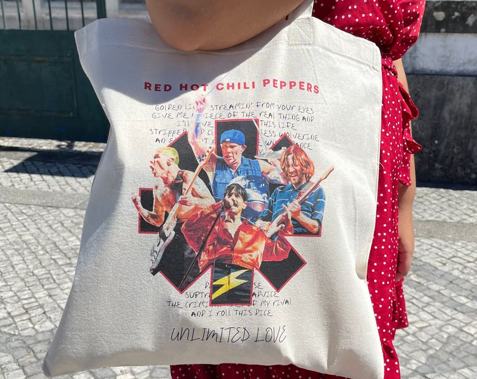 Tote Bag Red Hot Chili Peppers