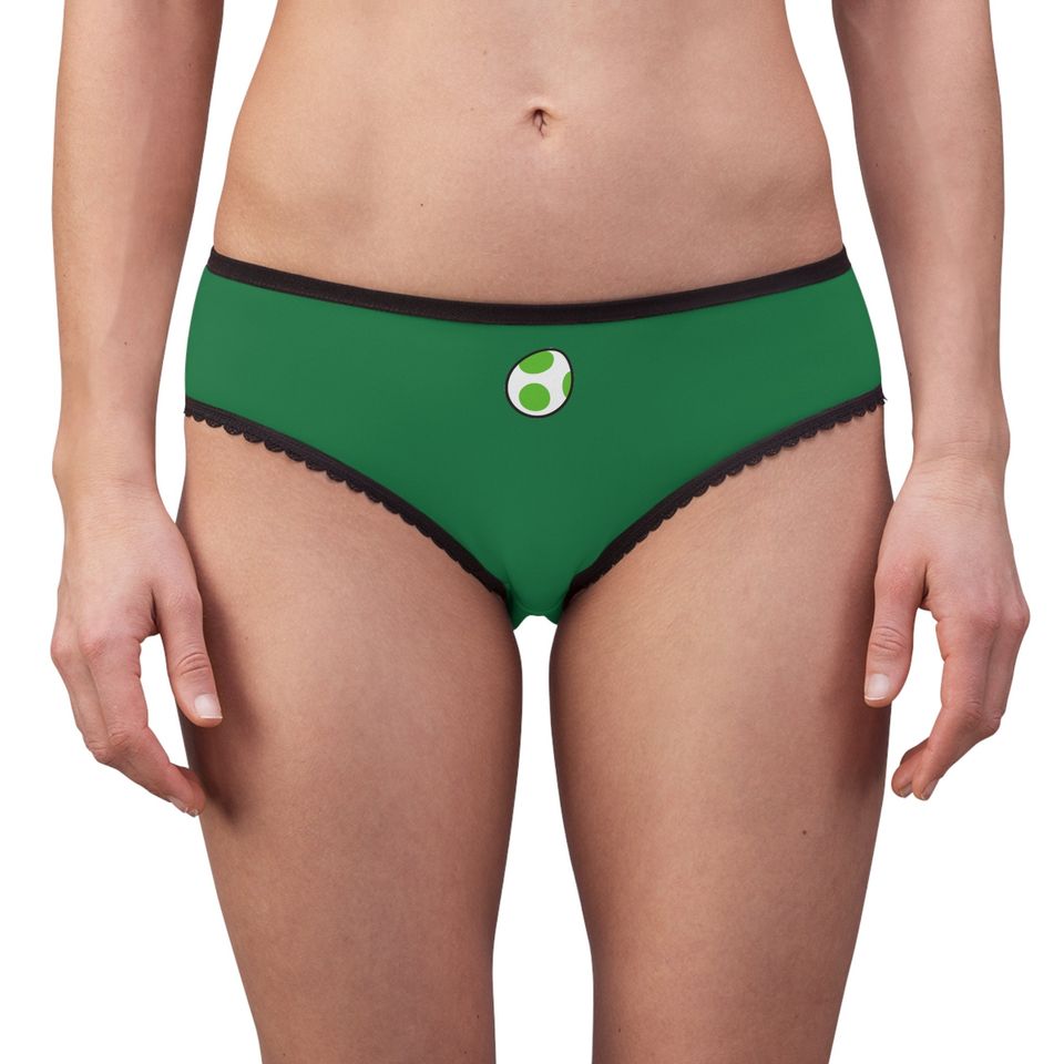 Yoshi Mean in Green Women's Underwear (AOP)