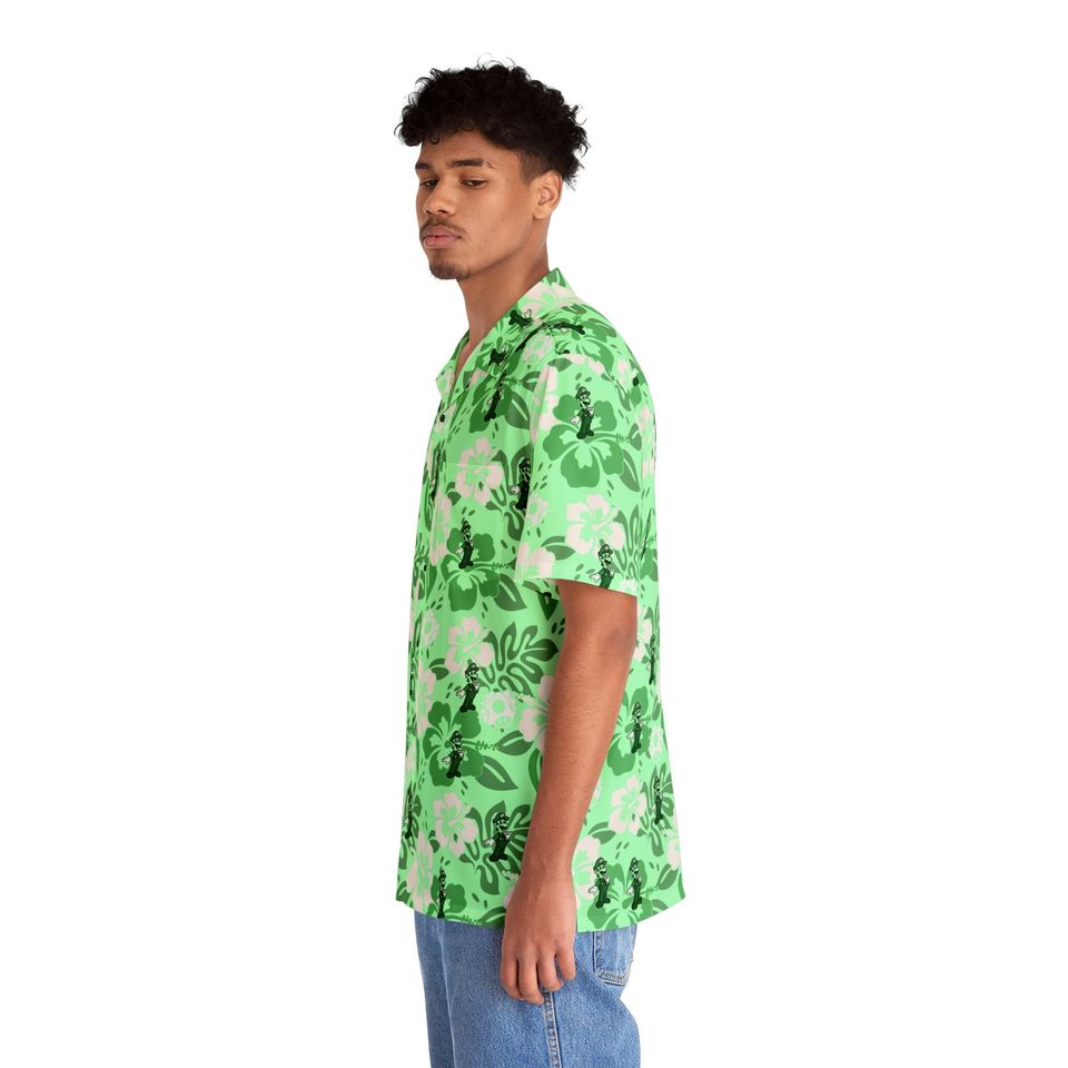 Luigi Men's Hawaiian Shirt (AOP)