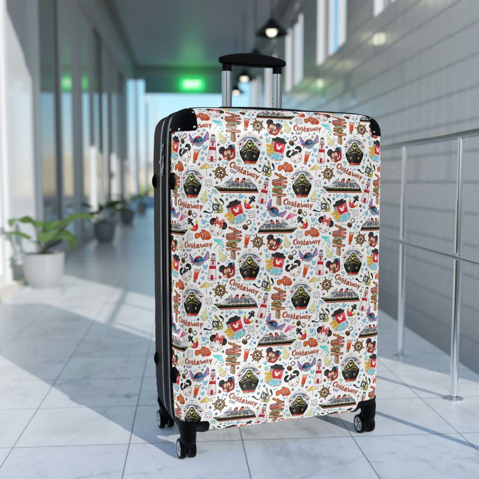 Disney Cruise Inspired Luggage Disney Luggage Cover