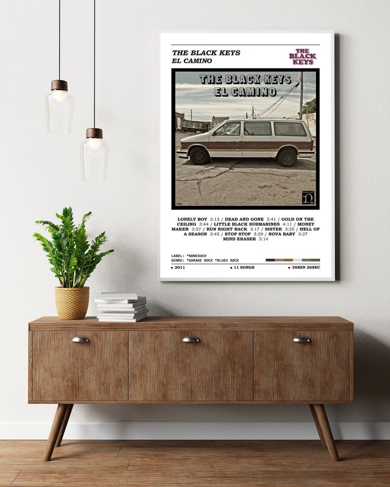 The Black Keys - El Camino Album Poster