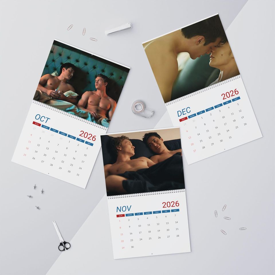Heated Rivalry Limited Version Calendar 2026, Heated Rivalry Limited Version Calendar, Room Decor