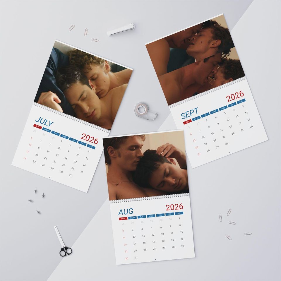 Heated Rivalry Limited Version Calendar 2026, Heated Rivalry Limited Version Calendar, Room Decor