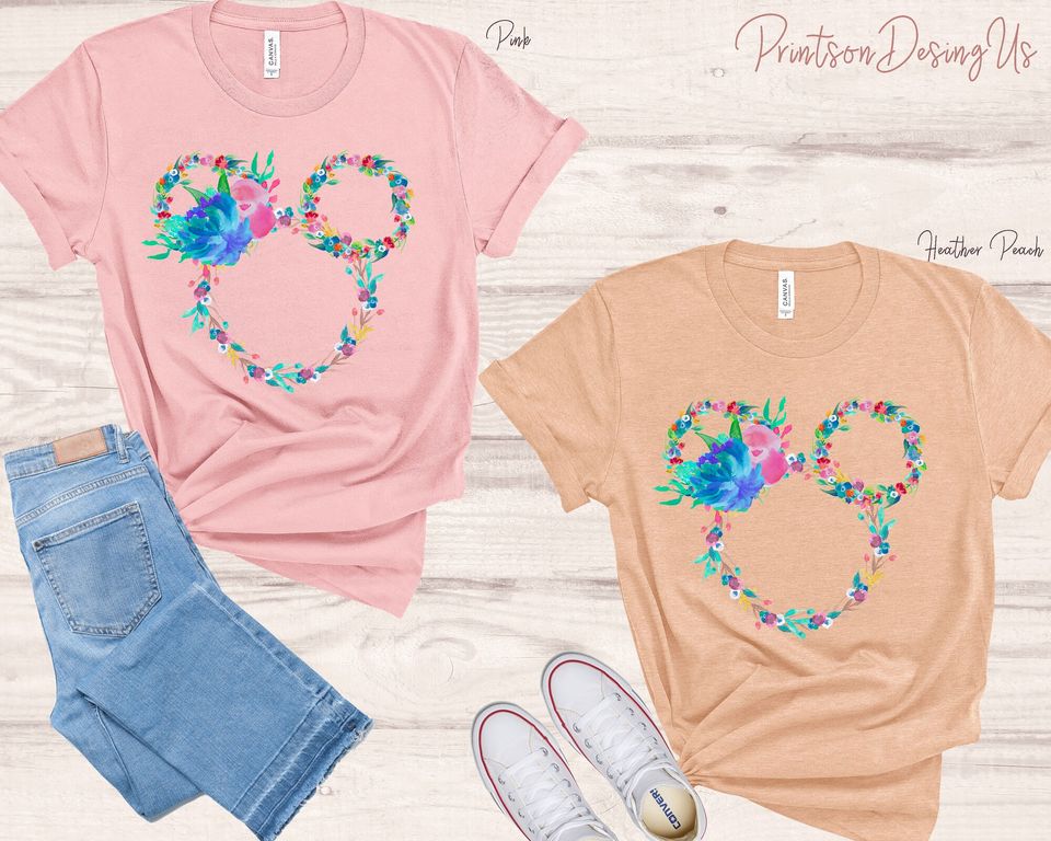 Disney Bohemian Floral Shirt