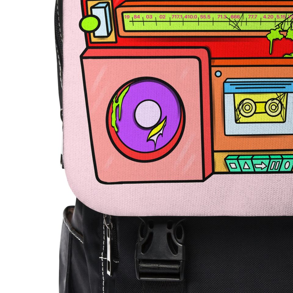 Retro Unisex Casual Shoulder Backpack