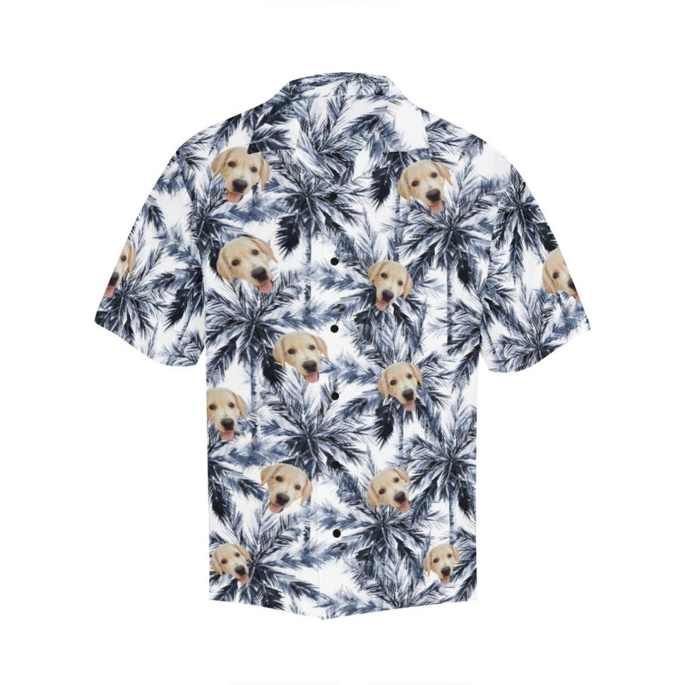 Custom Hawaiian Shirt with Dog Faces, Face Hawaiian Shirt