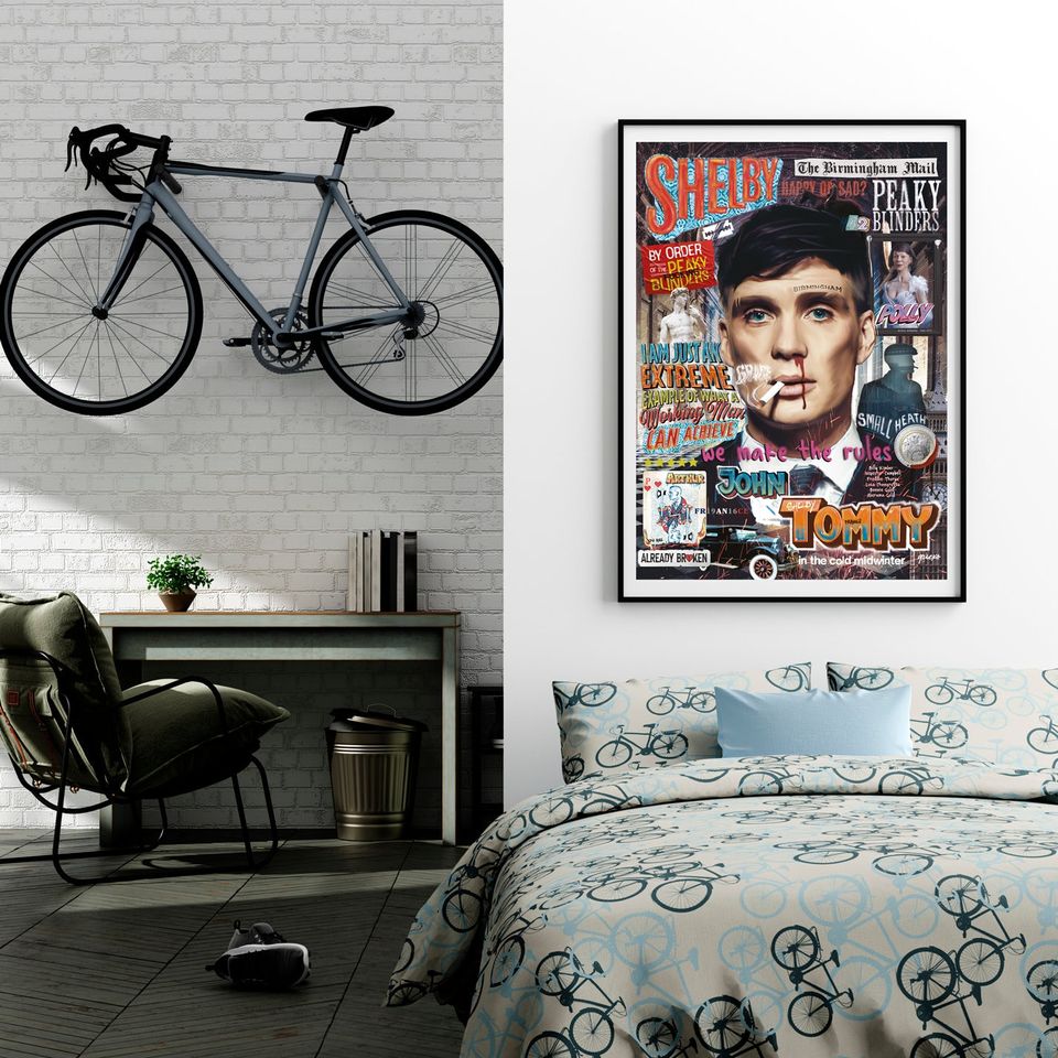 Peaky Blinders Poster, Thomas Shelby Poster