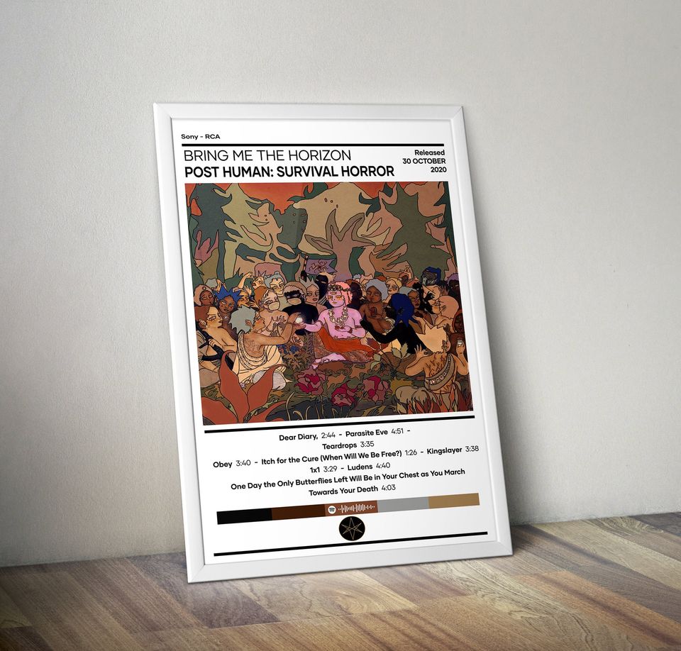 Bring Me the Horizon Poster Post Human