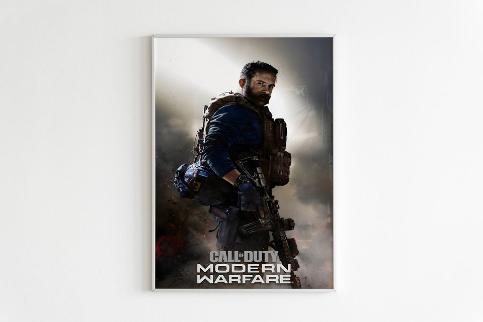 Call of Duty Poster | Captain Price Poster | Gaming Poster