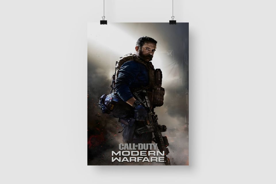 Call of Duty Poster | Captain Price Poster | Gaming Poster