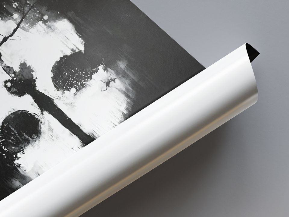 Call of Duty Poster | Ghost Logo Poster | Gaming Poster