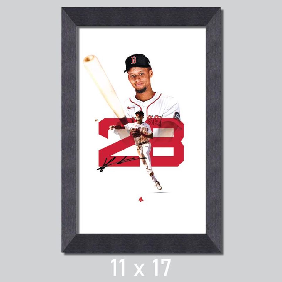 Kristian Campbell 28 Boston Red Sox Baseball Poster/Wall Decor/Print