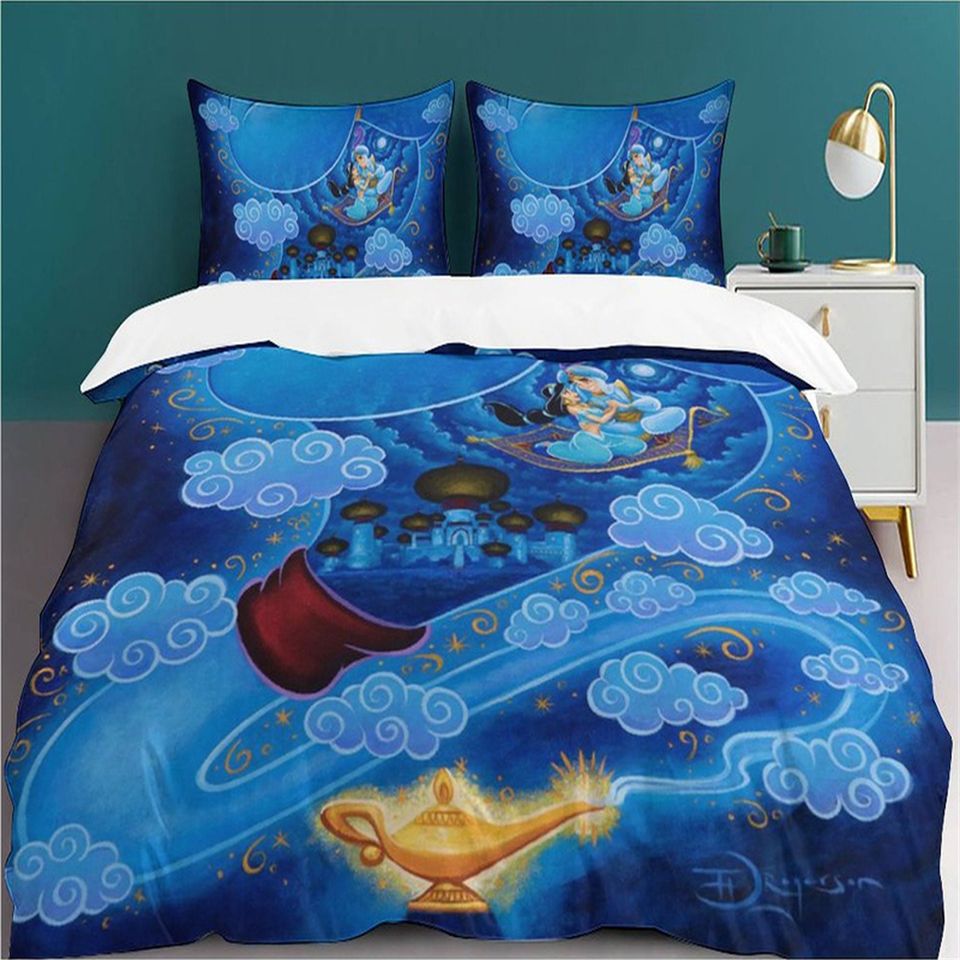 Disney Genie  Bedding Set  Home Decoration