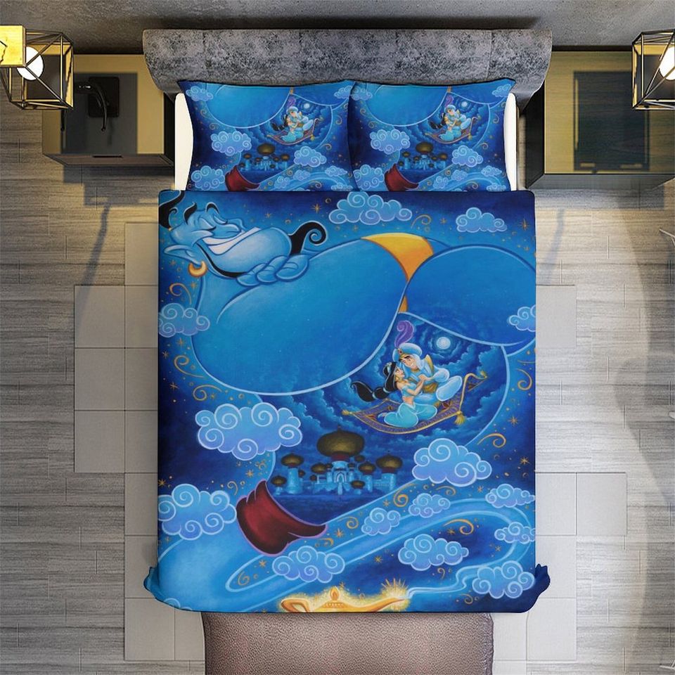 Disney Genie  Bedding Set  Home Decoration