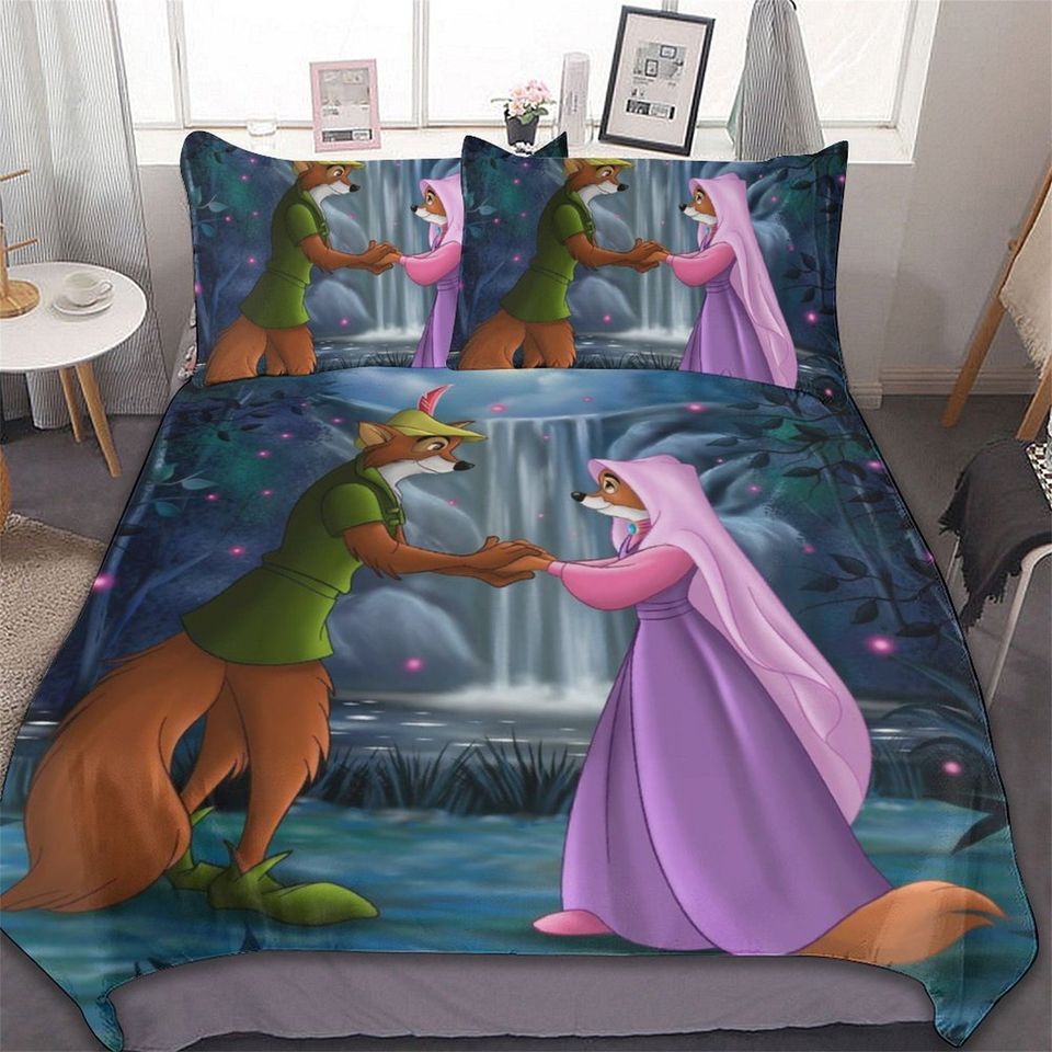 Disney Robin Hood Pillow Cover Duvet Cover Bedding Sets