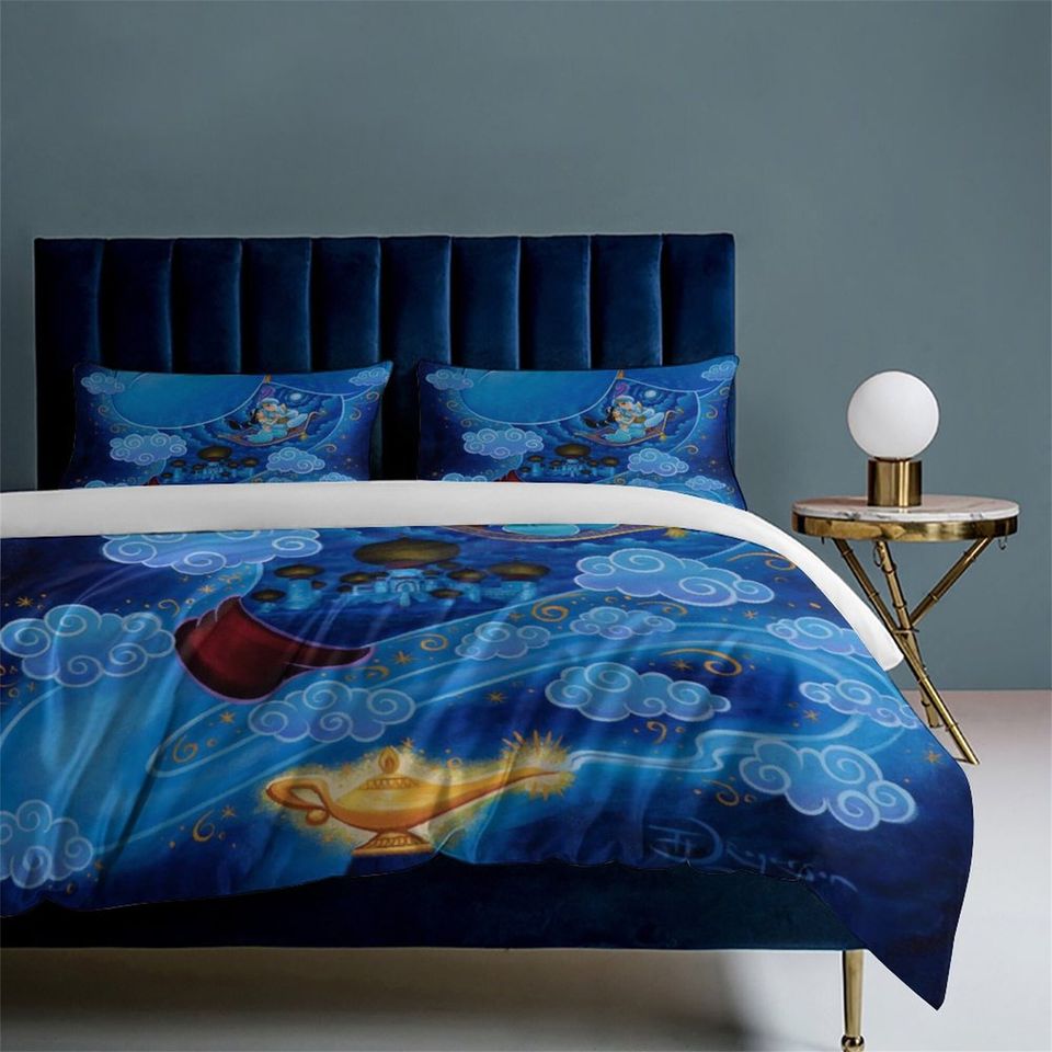 Disney Genie  Bedding Set  Home Decoration