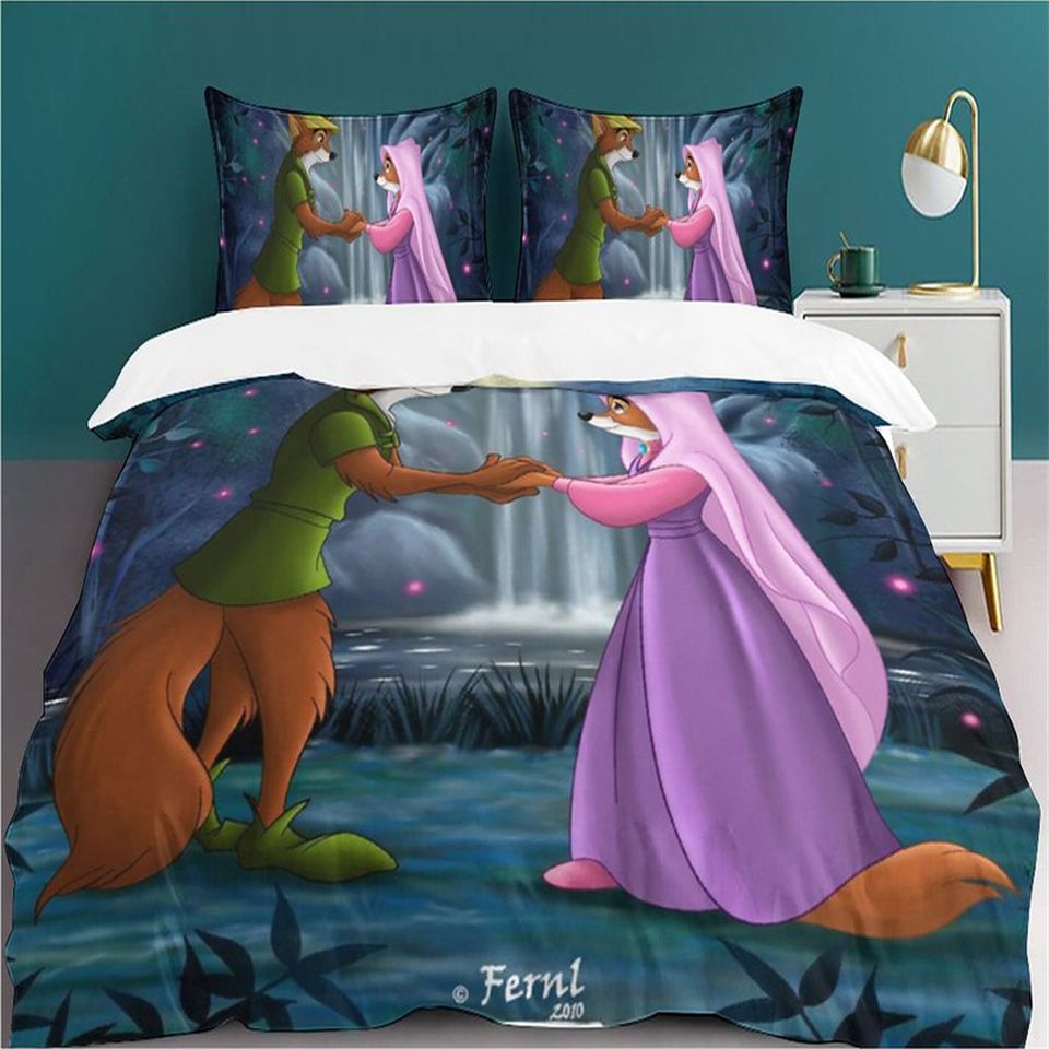 Disney Robin Hood Pillow Cover Duvet Cover Bedding Sets