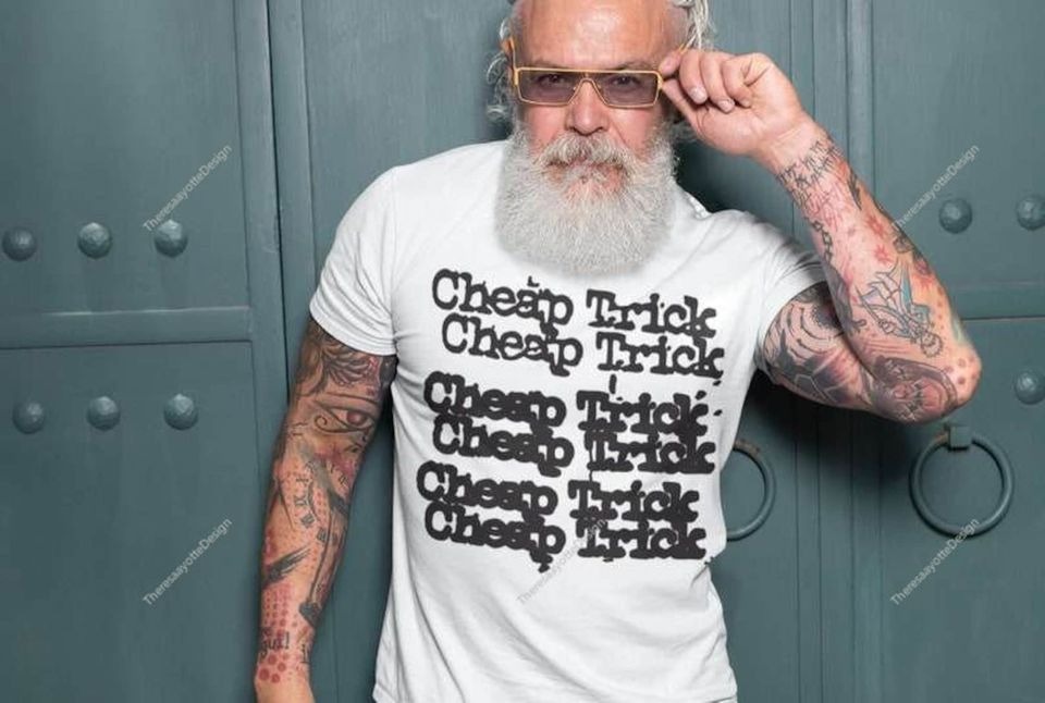 cheap trick 80s rock t-shirt