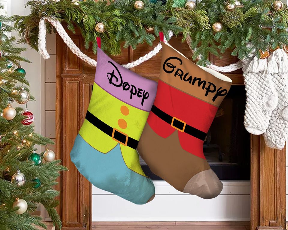 Disney Snow White and the Seven Dwarfs Stocking, Grumpy Stocking