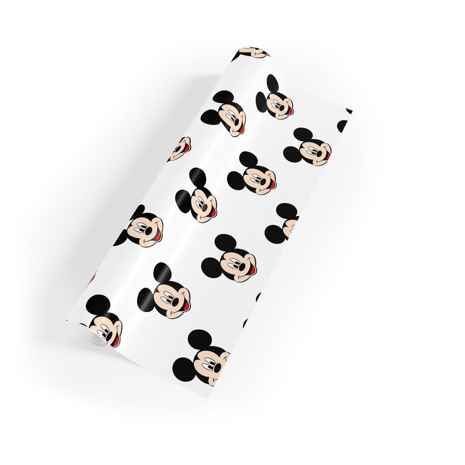Mickey Mouse Gift Wrapping Paper Roll