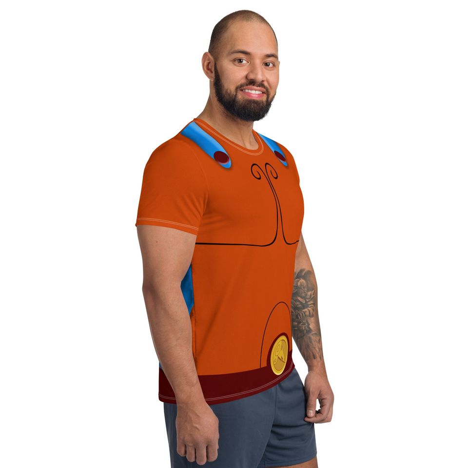 Hercules Men’s 3D Graphic T-Shirt – Bold Mythology Inspired Casual Wear
