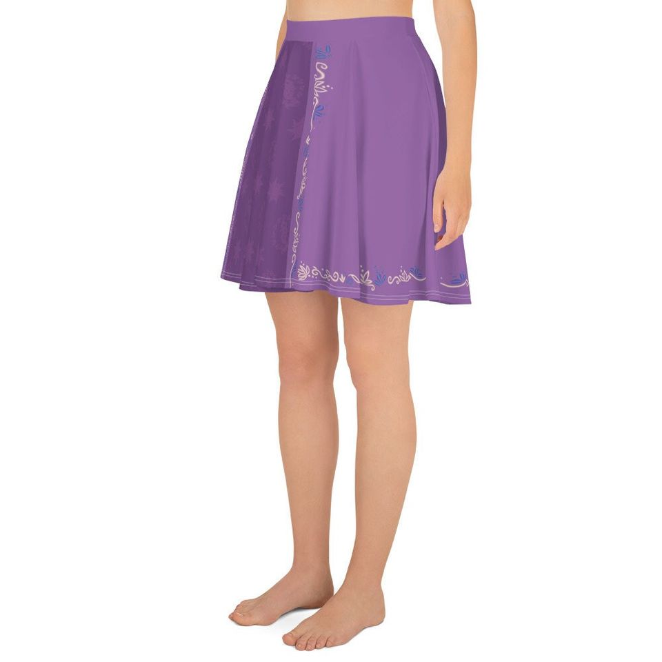 Rapunzel Inspired Skater Skirt