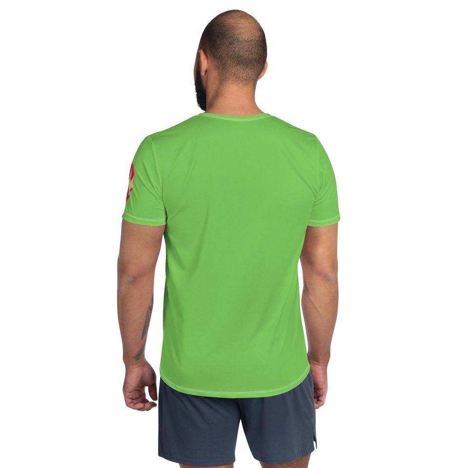 Lime Green Mayhem Men's T-shirt