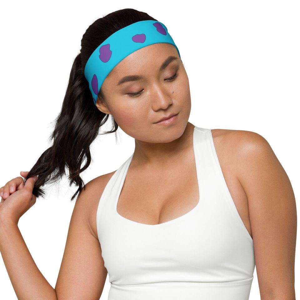 Blue Monster Headband