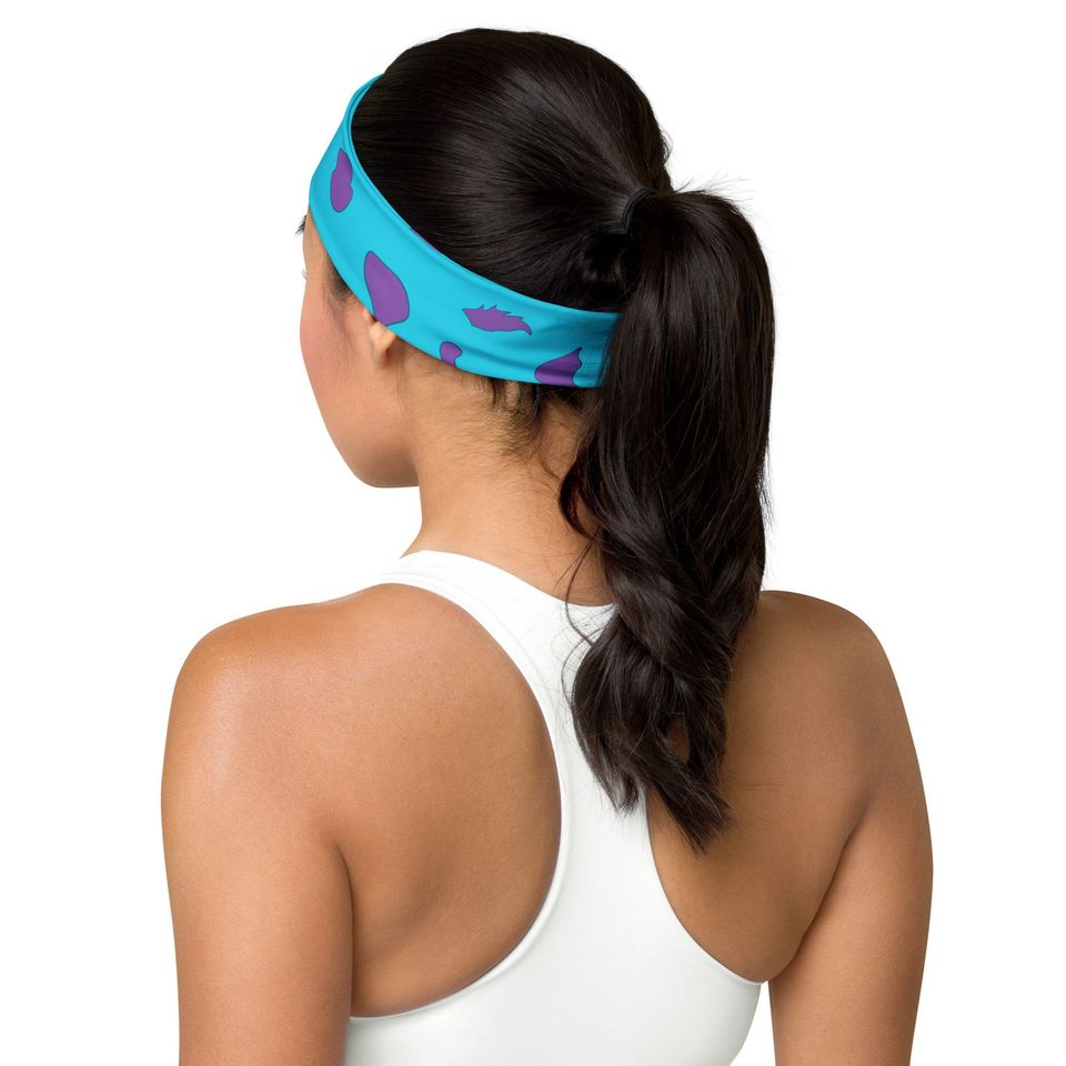 Blue Monster Headband