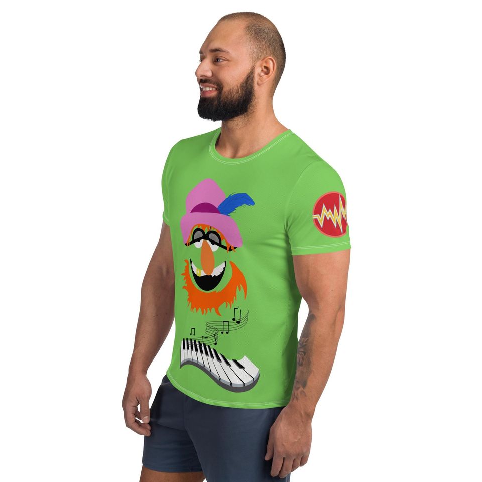 Lime Green Mayhem Men's T-shirt