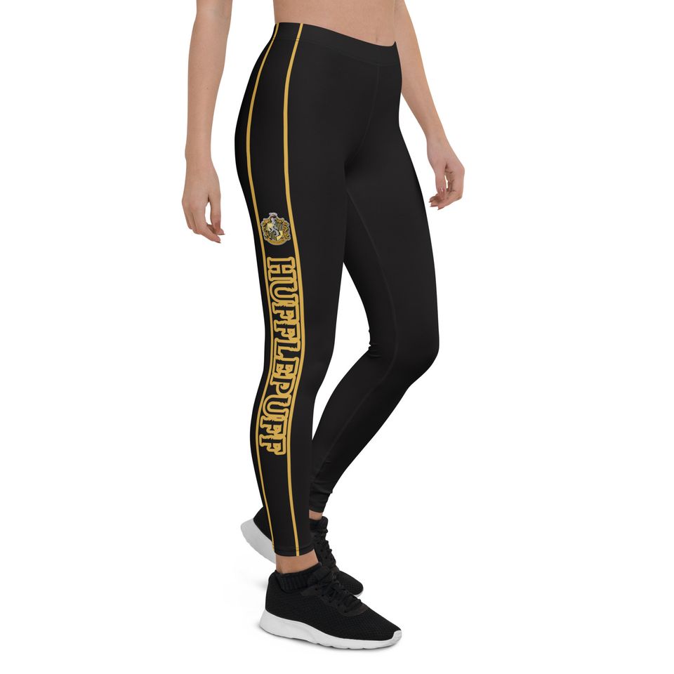 Yellow House Leggings – Comfortable High Waist Yoga Pants for Women