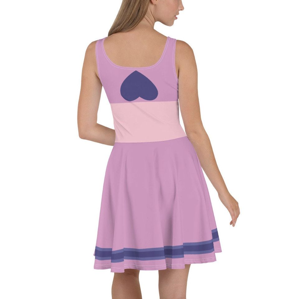 Pink Alien Skater Dress