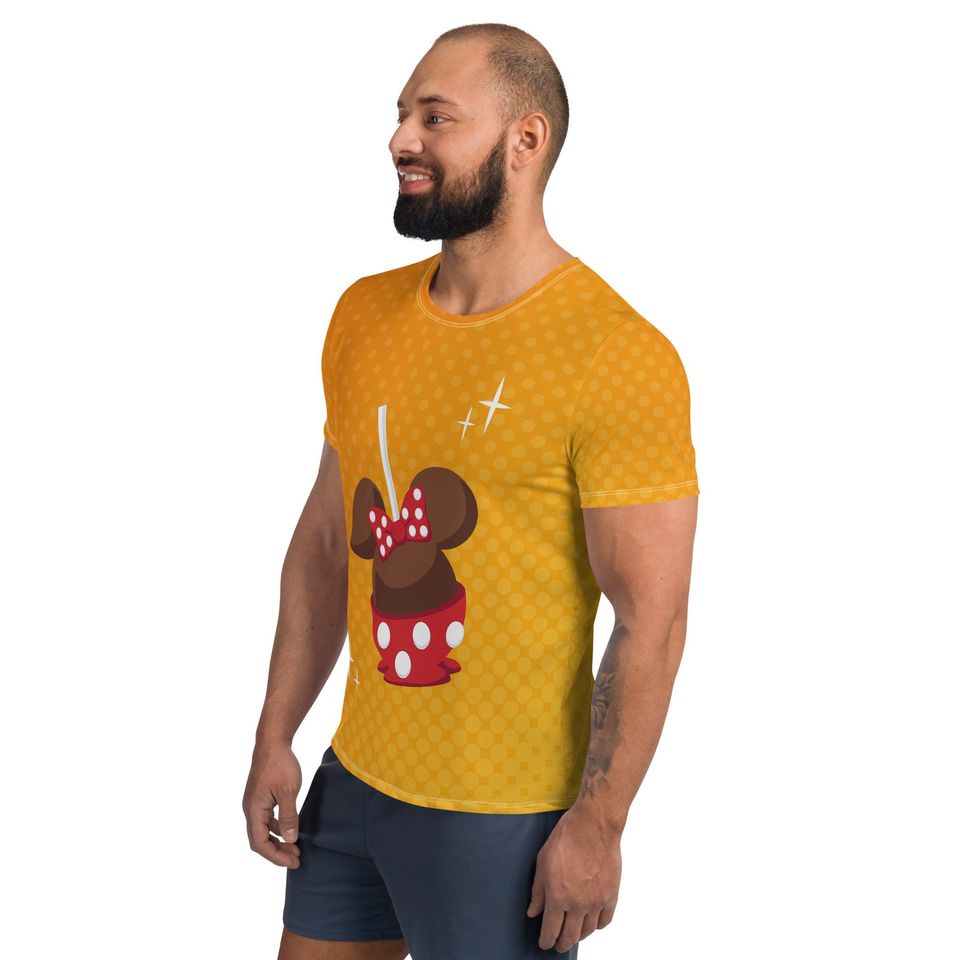 Candy Apple Men’s T-Shirt – Soft Cotton Short Sleeve Streetwear Top
