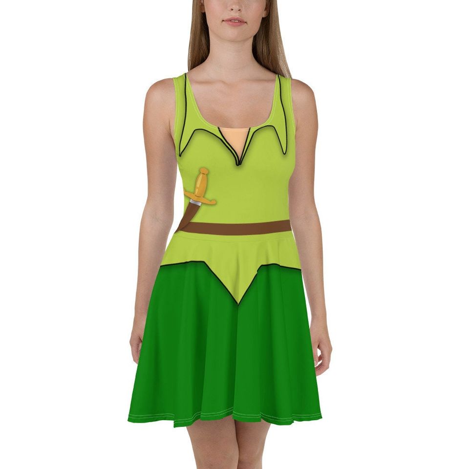 Peter Pan Inspired Skater Dress