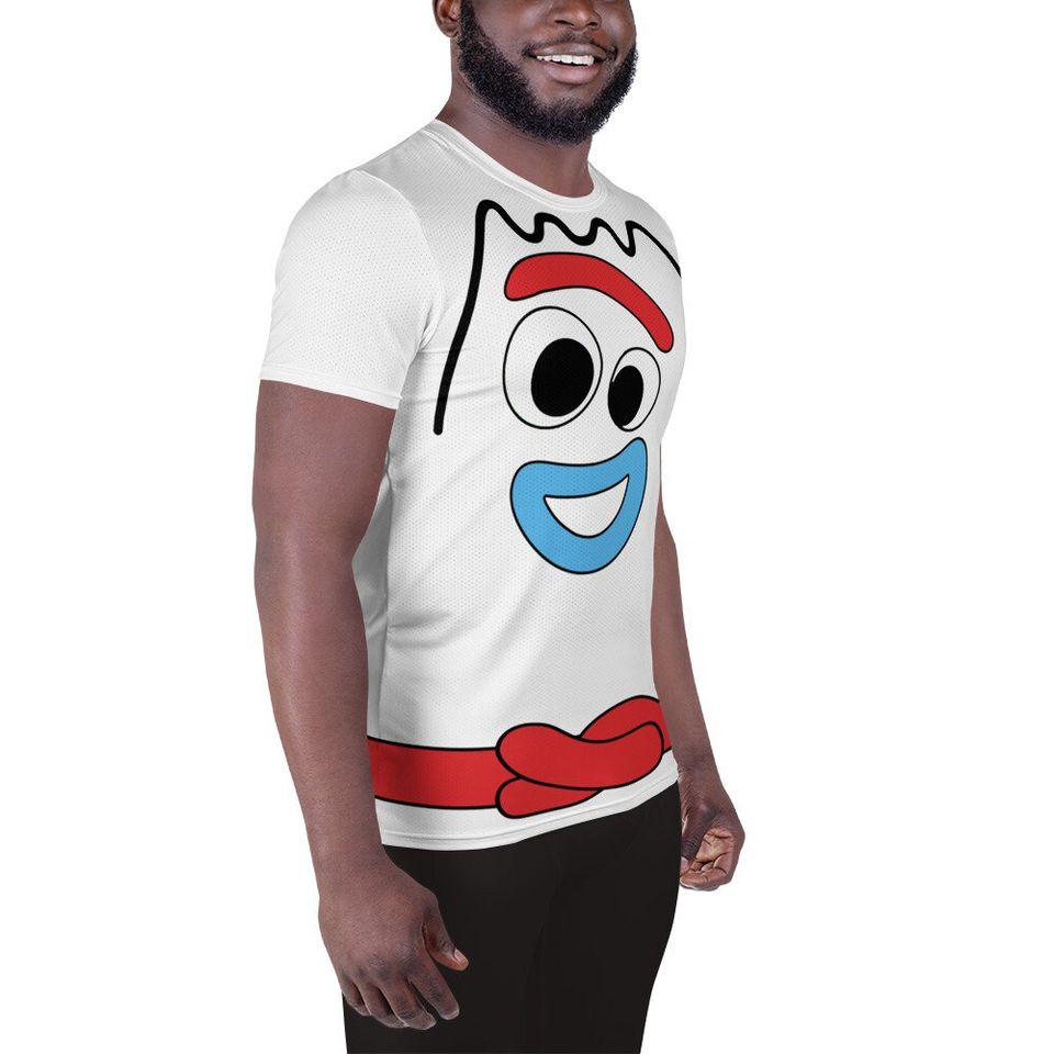 The Fork Men's T-shirt – Fun Cartoon Casual Graphic Tee for Adults