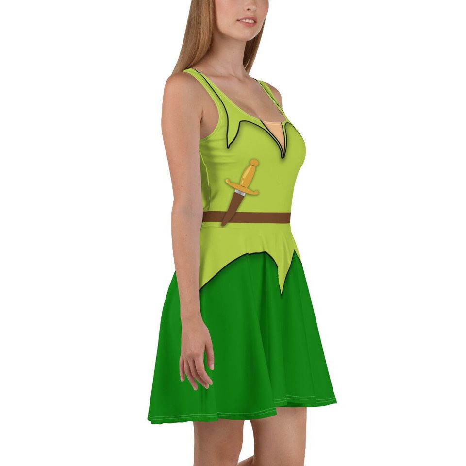 Peter Pan Inspired Skater Dress