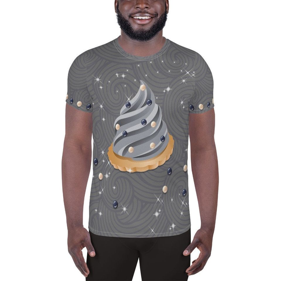 Grey Stuff Men's T-shirt – Fun Cartoon Casual Graphic Tee for Adults