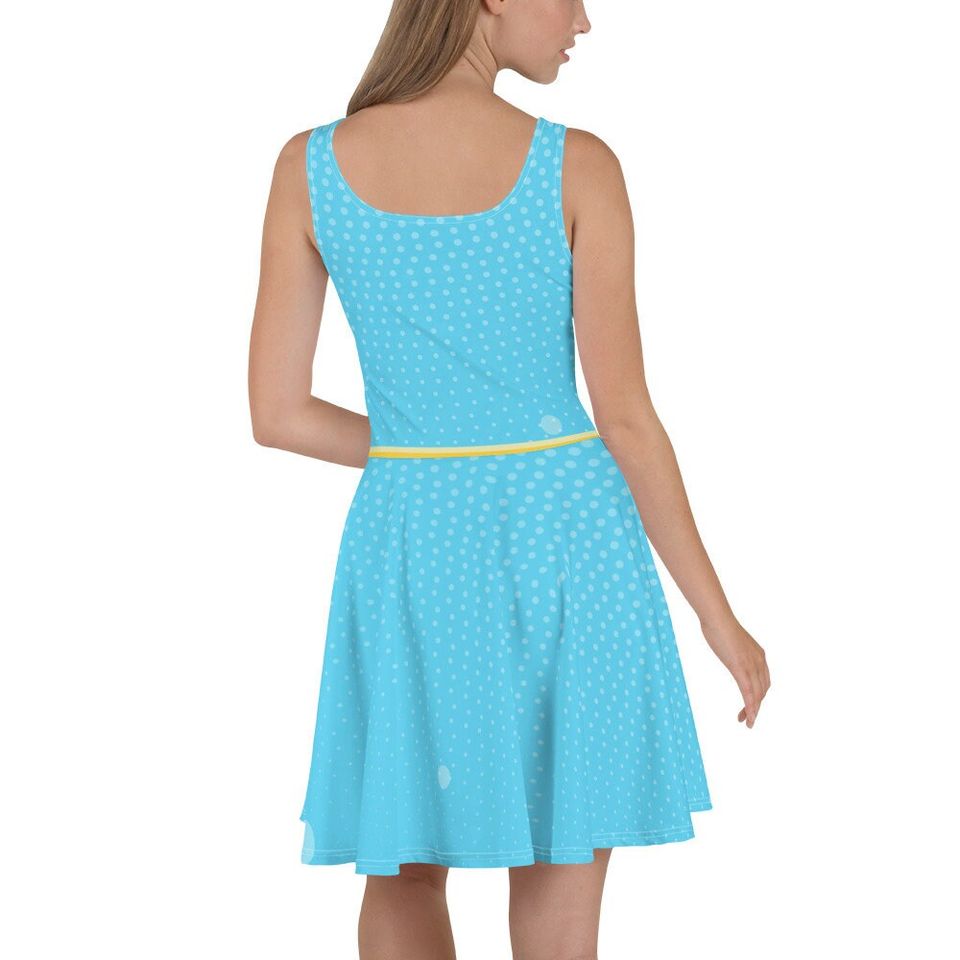 Pineapple Ice Cream Skater Dress