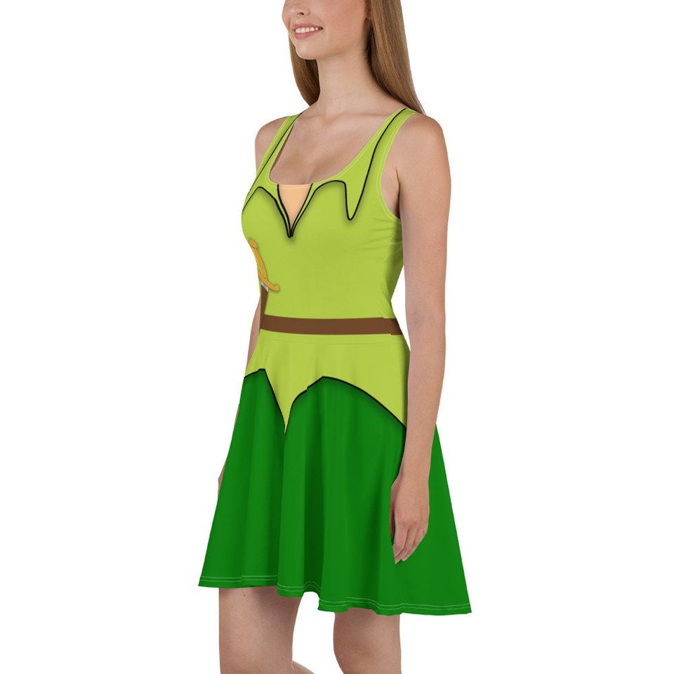 Peter Pan Inspired Skater Dress