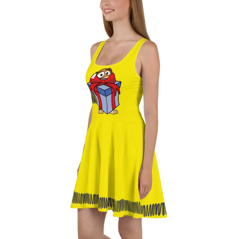 Toy Dog Skater Dress