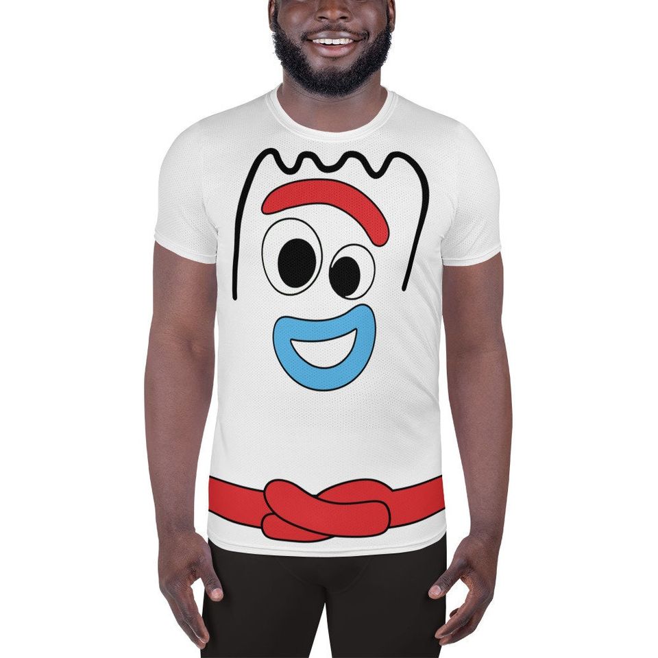 The Fork Men's T-shirt – Fun Cartoon Casual Graphic Tee for Adults