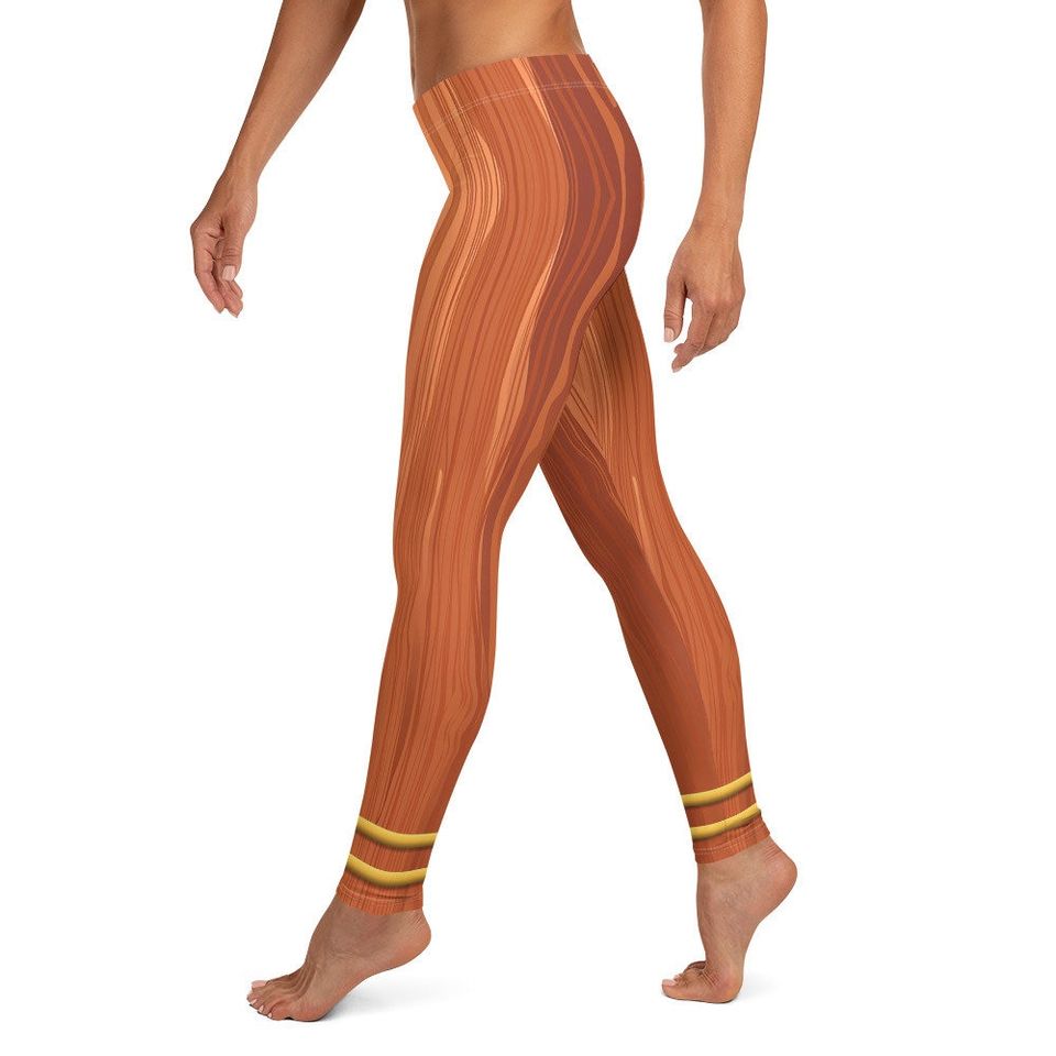 Enchanted Clock Leggings – Comfortable High Waist Yoga Pants for Women
