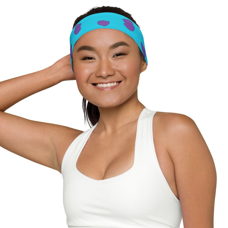 Blue Monster Headband