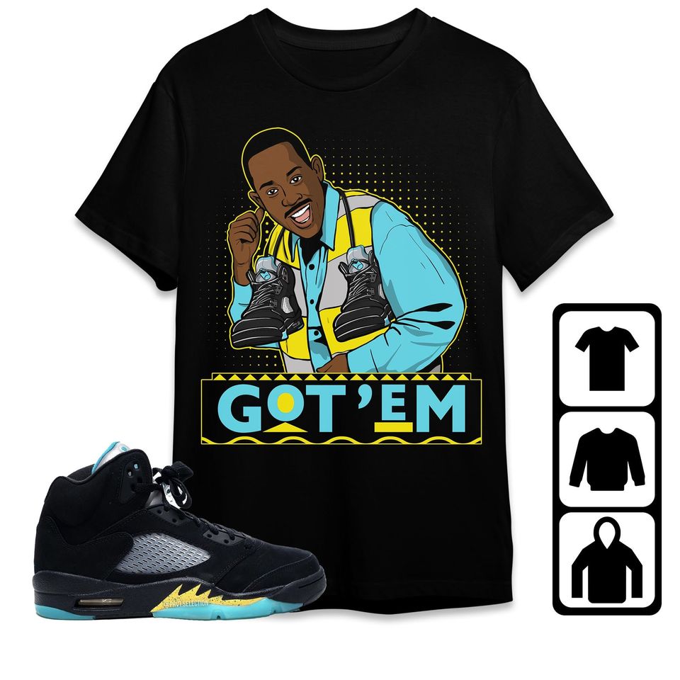Jordan 5 Aqua Unisex T-Shirt, Tee