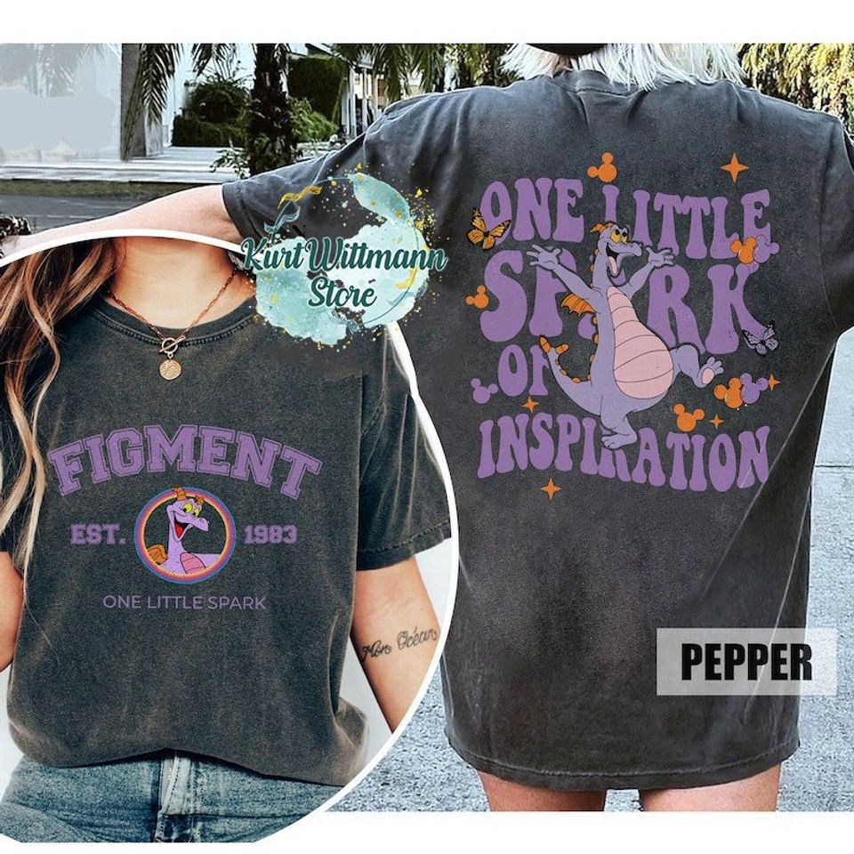 Vintage Disney Figment  Color Shirt