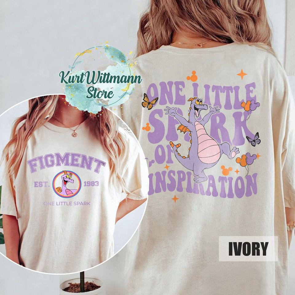 Vintage Disney Figment  Color Shirt