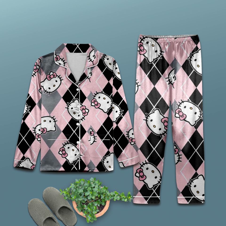 Hello Kitty Christmas Pajama Set, Hello Kitty Pajamas
